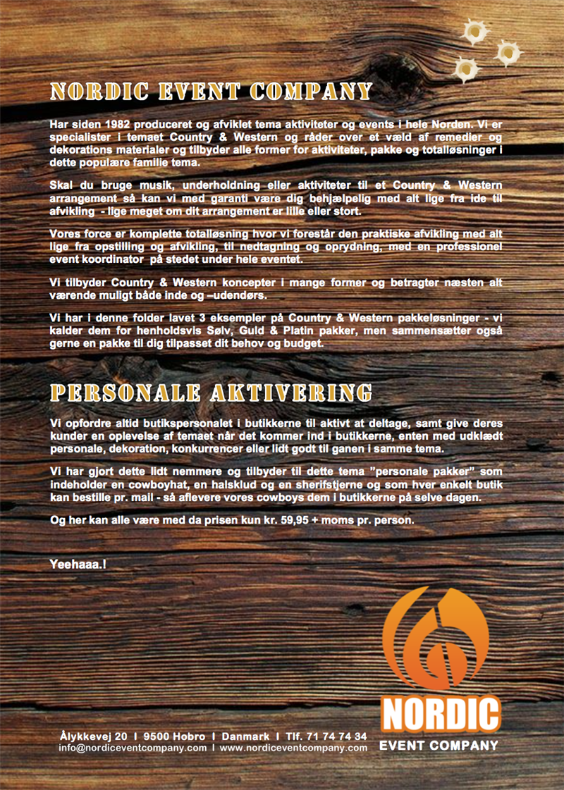 Wild West Pakkeløsninger, side 2