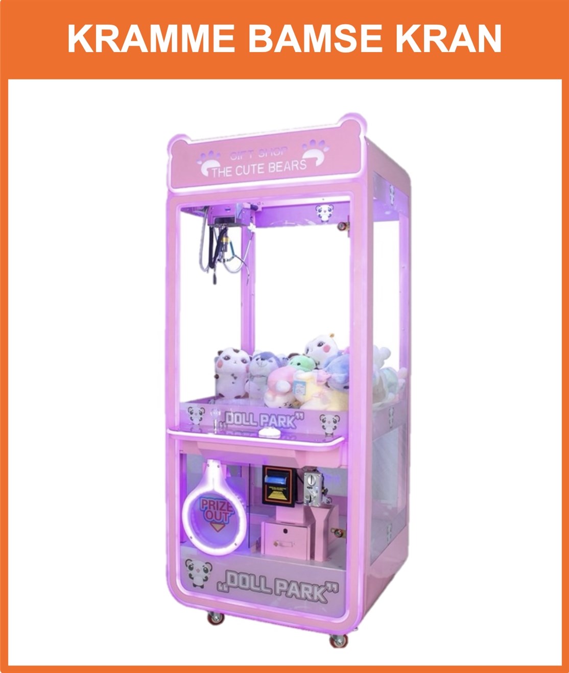 KRAMME BAMSE KRAN
Klik på billedet og se mere
*