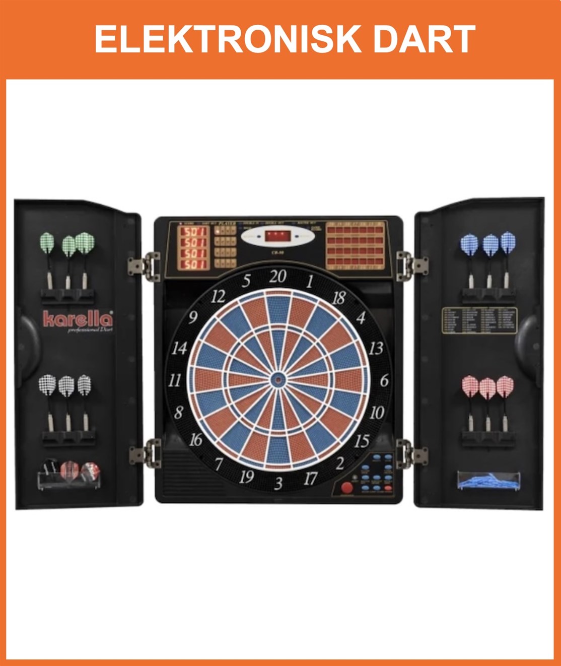 Lej Elektronisk dart spil
*