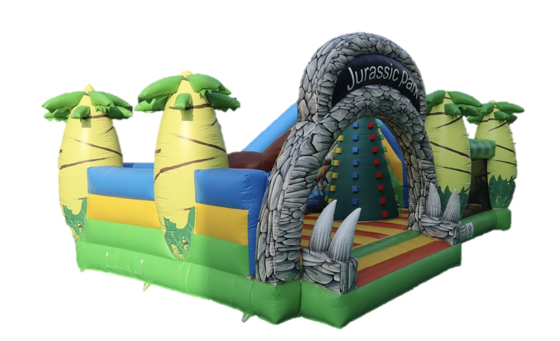 JURASSIC PARK HOPPEBORG, SLIDE & LEGELAND
Set fra venstre side
*