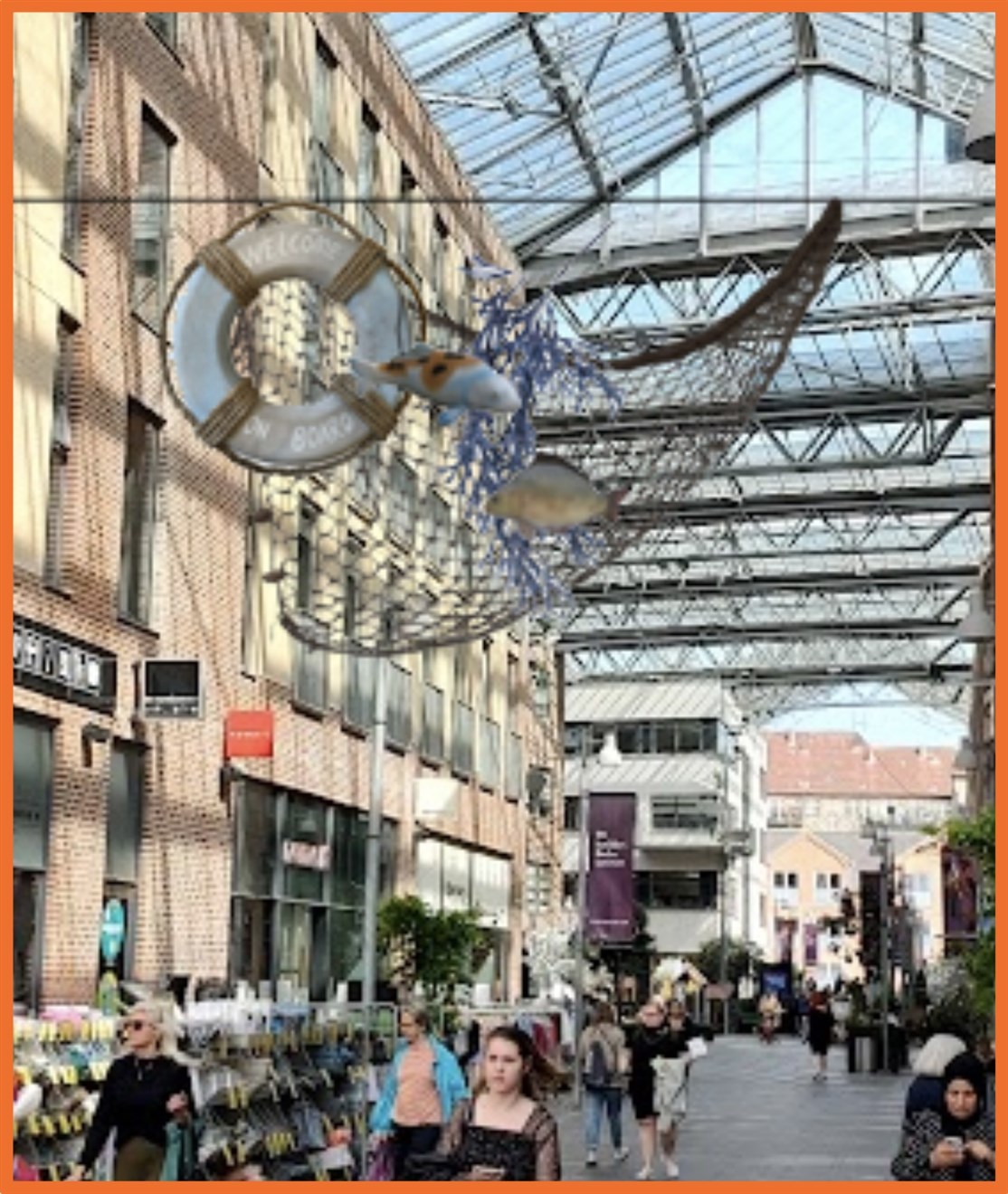 Havets Hemmelighed
Udstilling i Spinderiet Shopping, Kæbenhavn
*