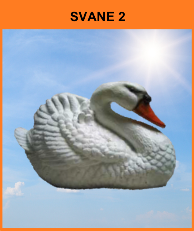 B 076 / A16
Klassisk Svane
Størrelse: 21 cm.