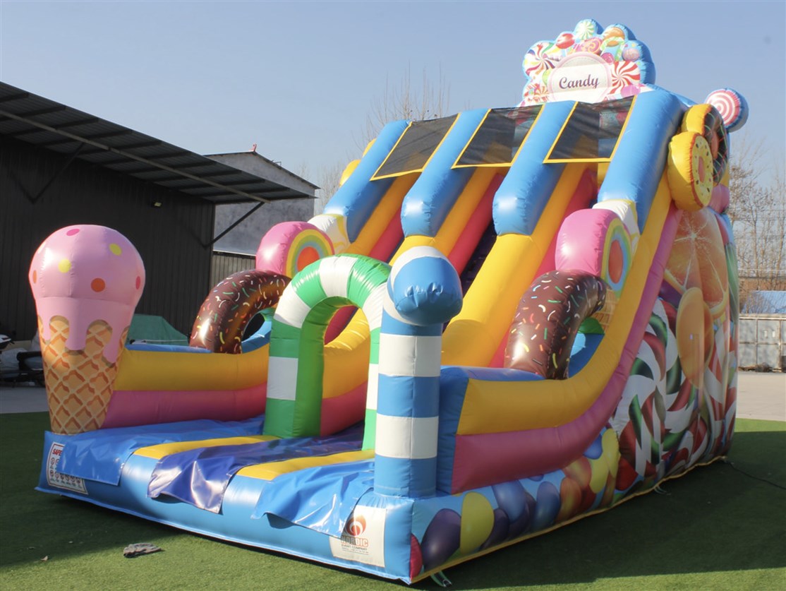 Candy slide / rutsjebane set fra højre
*