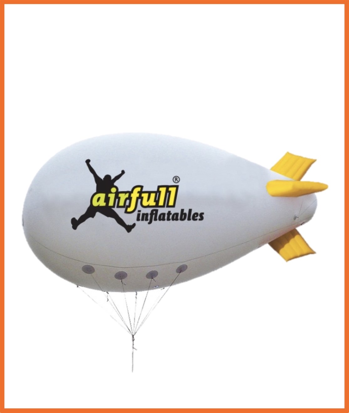 8 meter Zeppeliner ballon
*