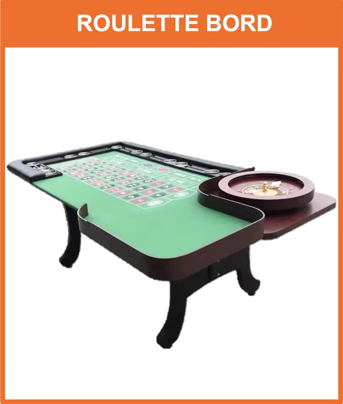 ROULETTE BORD
Professionel bold mangen til det du ser på casinoer