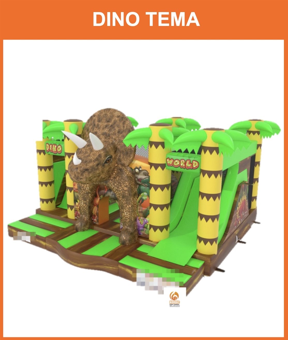 HOPPEBORG # 030 
HOPPEBORG I DINOSAUR TEMA
Klik på billedet og se teknisk info. m.m.
*