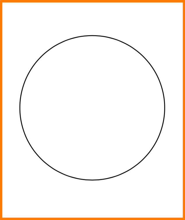 Trin 1.

Lav en cirkel, (Ø) i den størrelse du ønsker lykkehjuls pladen
*