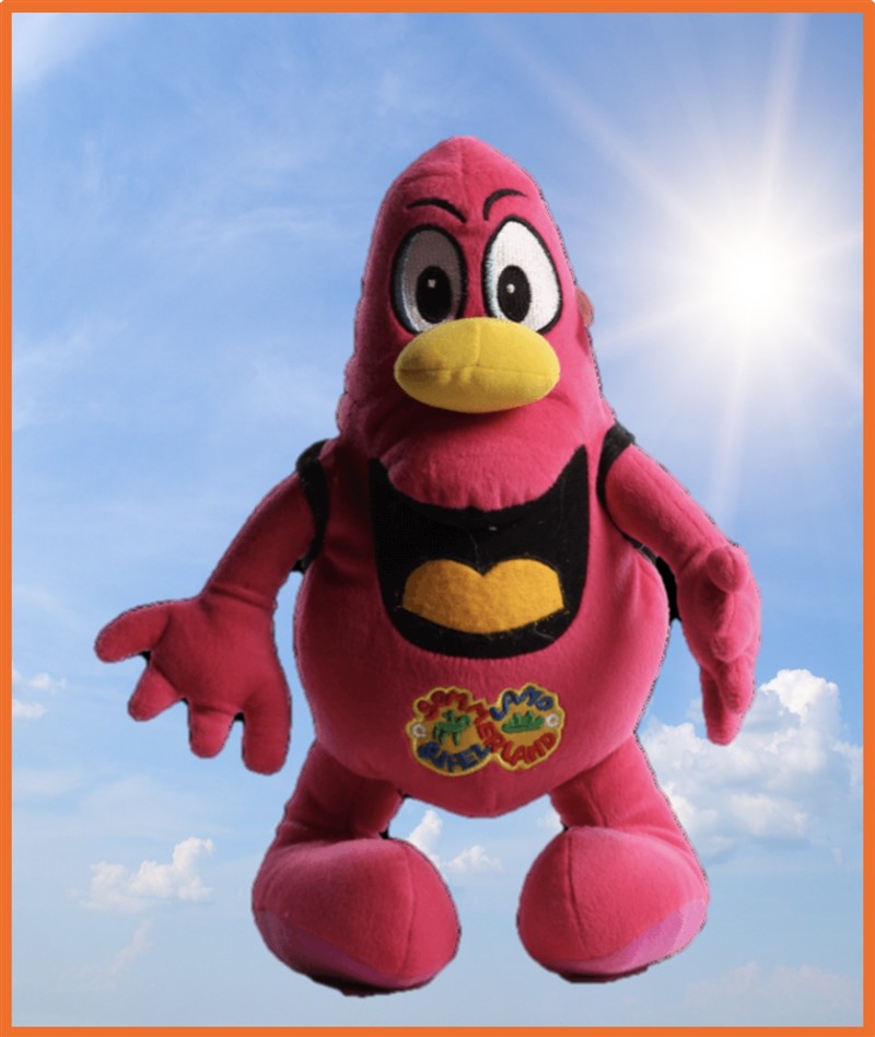 Maskot Bamse til Sommerland Sjælland