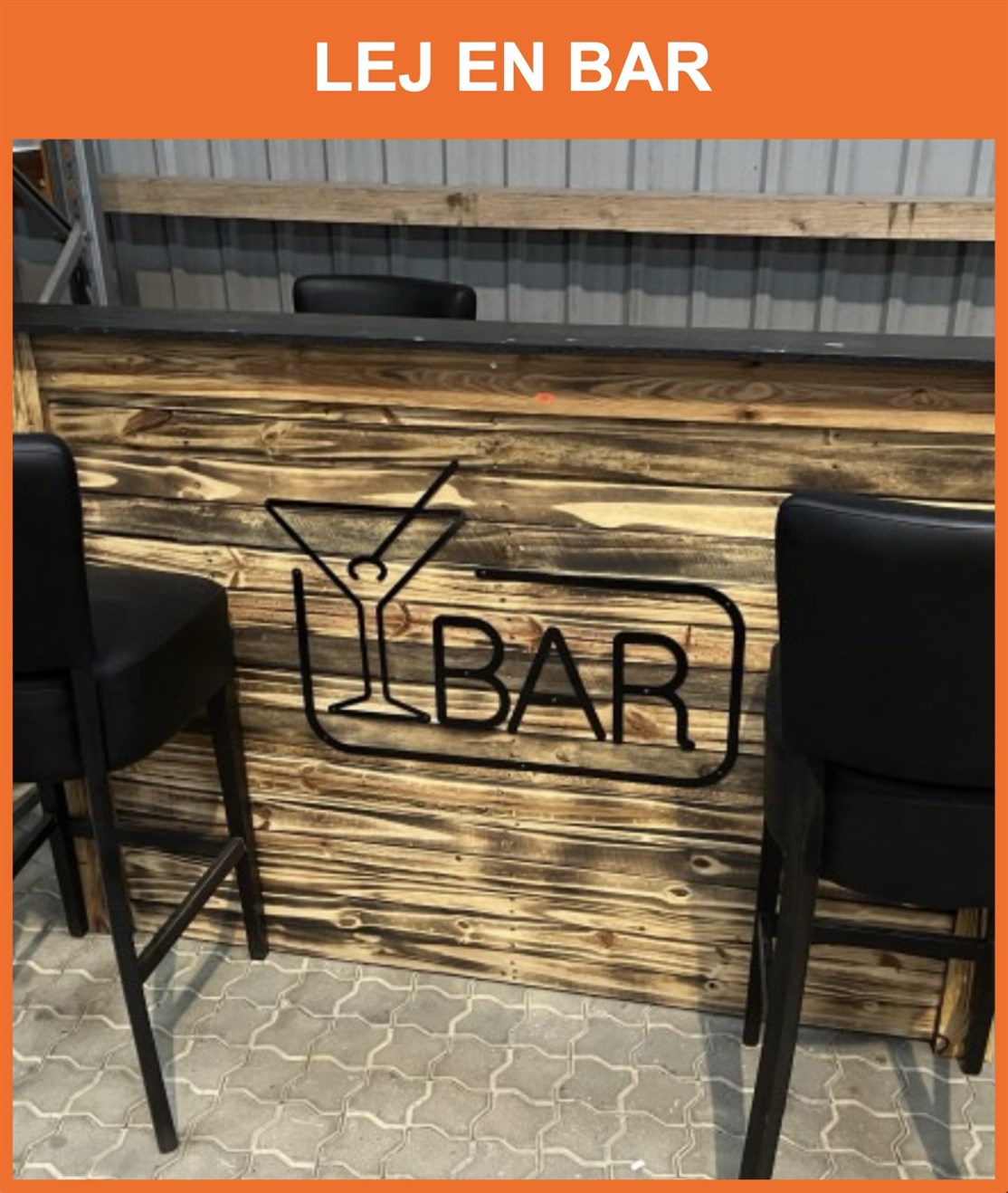 Lej en Bambus Bar med tilbehør til dit event
*