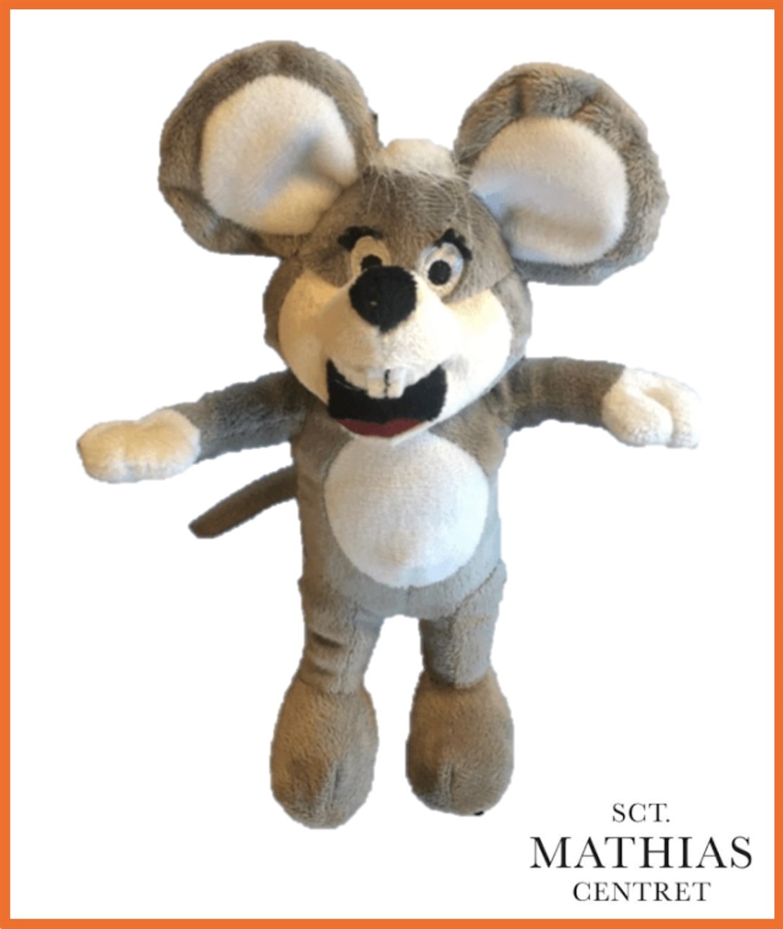 Maskotten Mathias produceret som bamse til
SCT. MATHIAS CENTER, VIBORG
*