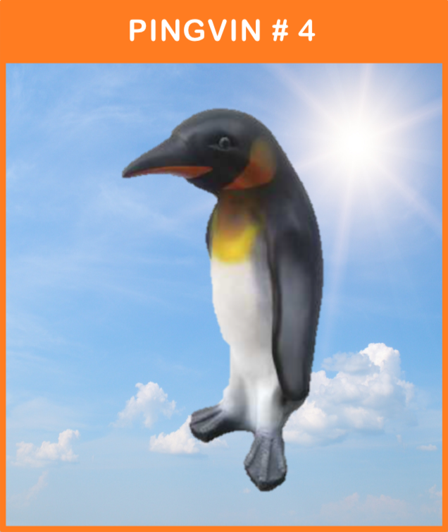 Vilde Nordiske Dyr
Glasfiber Pingvin #4
Størrelse: 70 cm. høj