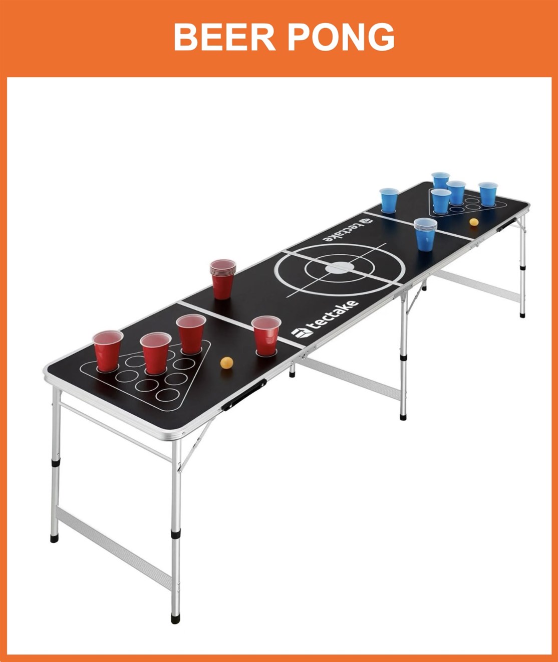 Lej et komplet Beer Pong spil til festen
*