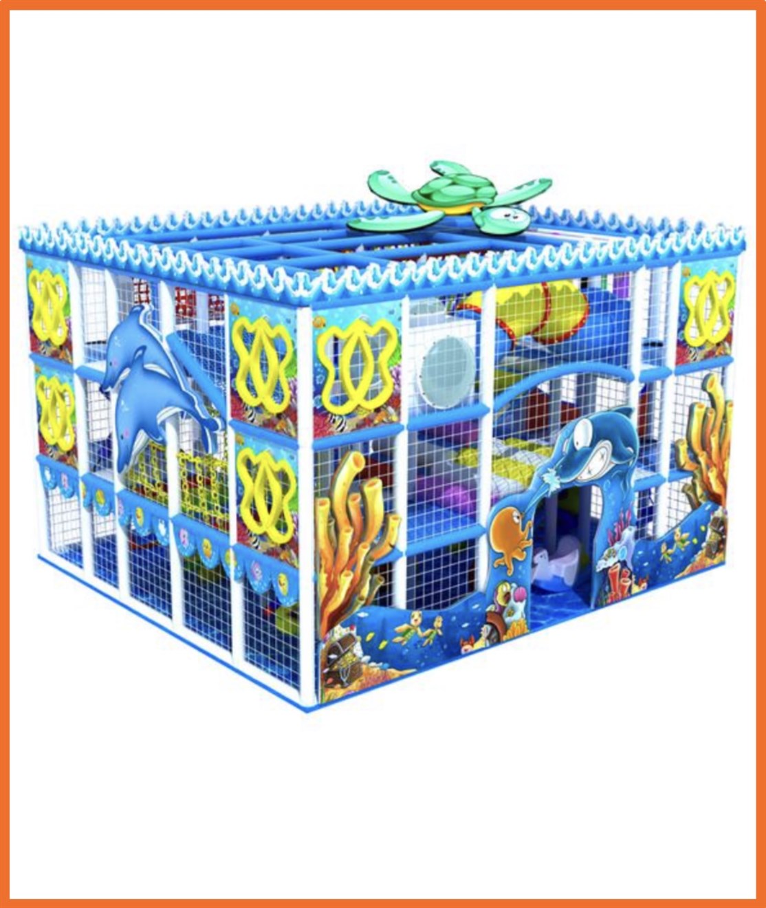 Lille traditionel legeland i 3 etager
Kan laves og tilpasses i størrelse og farve m.m.
*