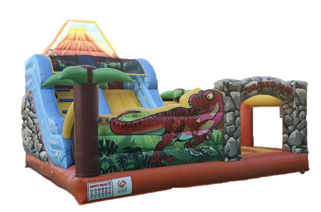JURASSIC PARK HOPPEBORG, SLIDE & LEGELAND
Set fra venstre side
*