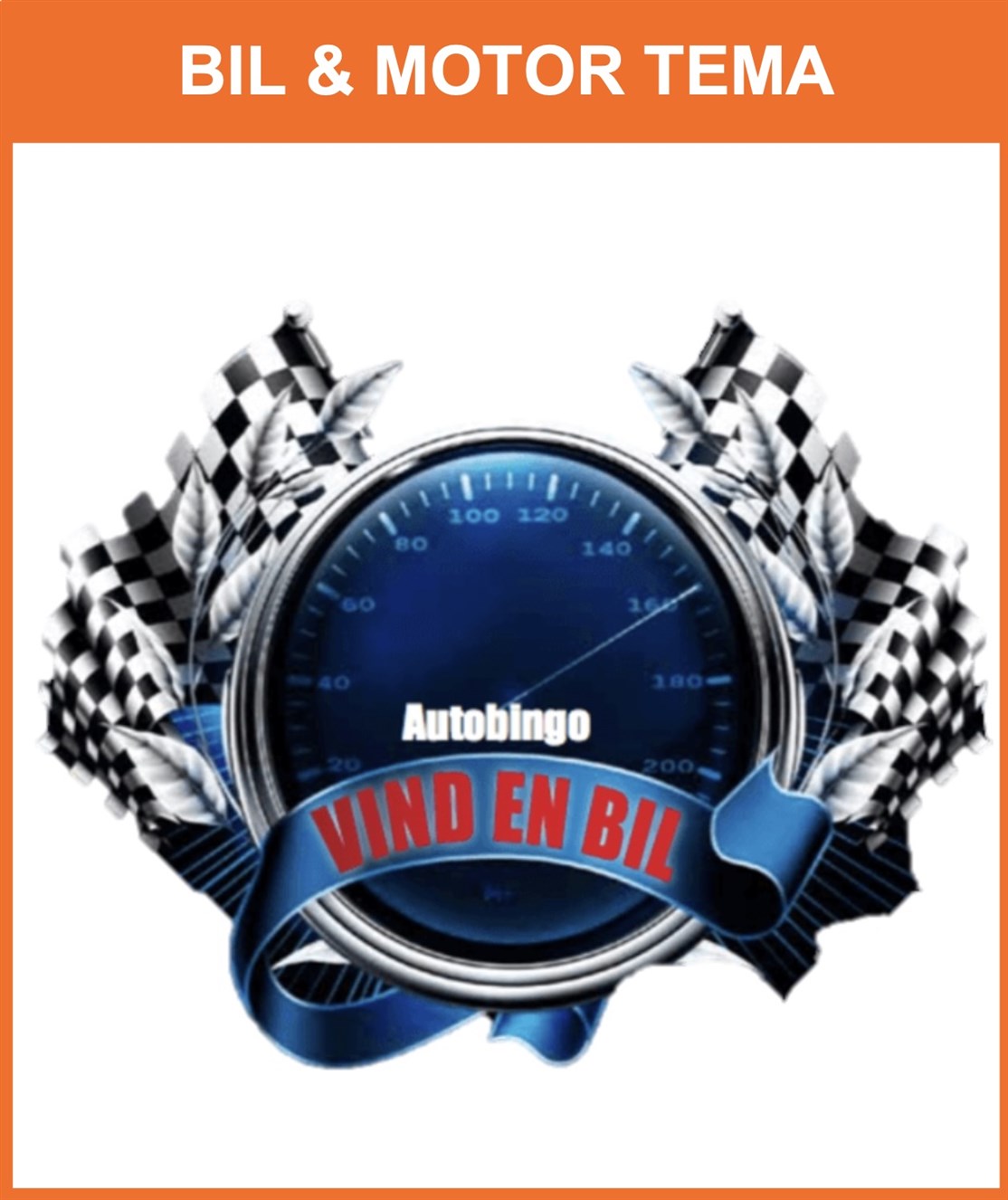 BIL & MOTOR
Vi har stor erfaring med dette tema og du kan her selv sammensætte programmet med f.eks, Bil, Motorcykel, Camping & Båd m.m. og alt fra lave bil bingo til bil modeshow, hoppeborge & shows m.m.
*