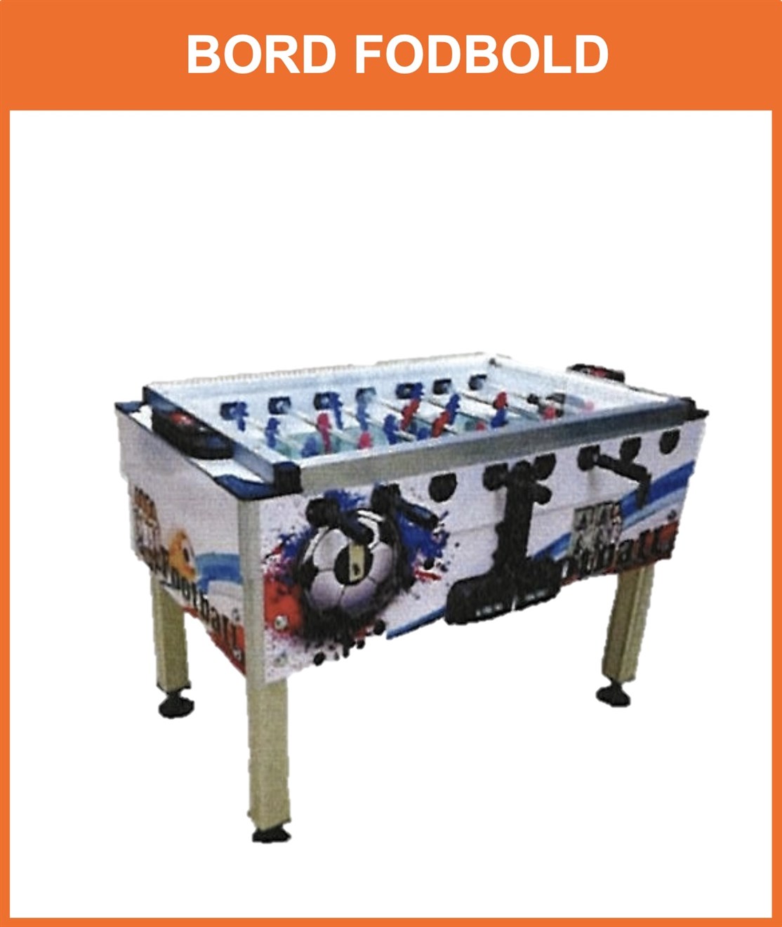 Produktion & Salg af Bord Fodbold borde
- Klik på billedet og se mere ..
*