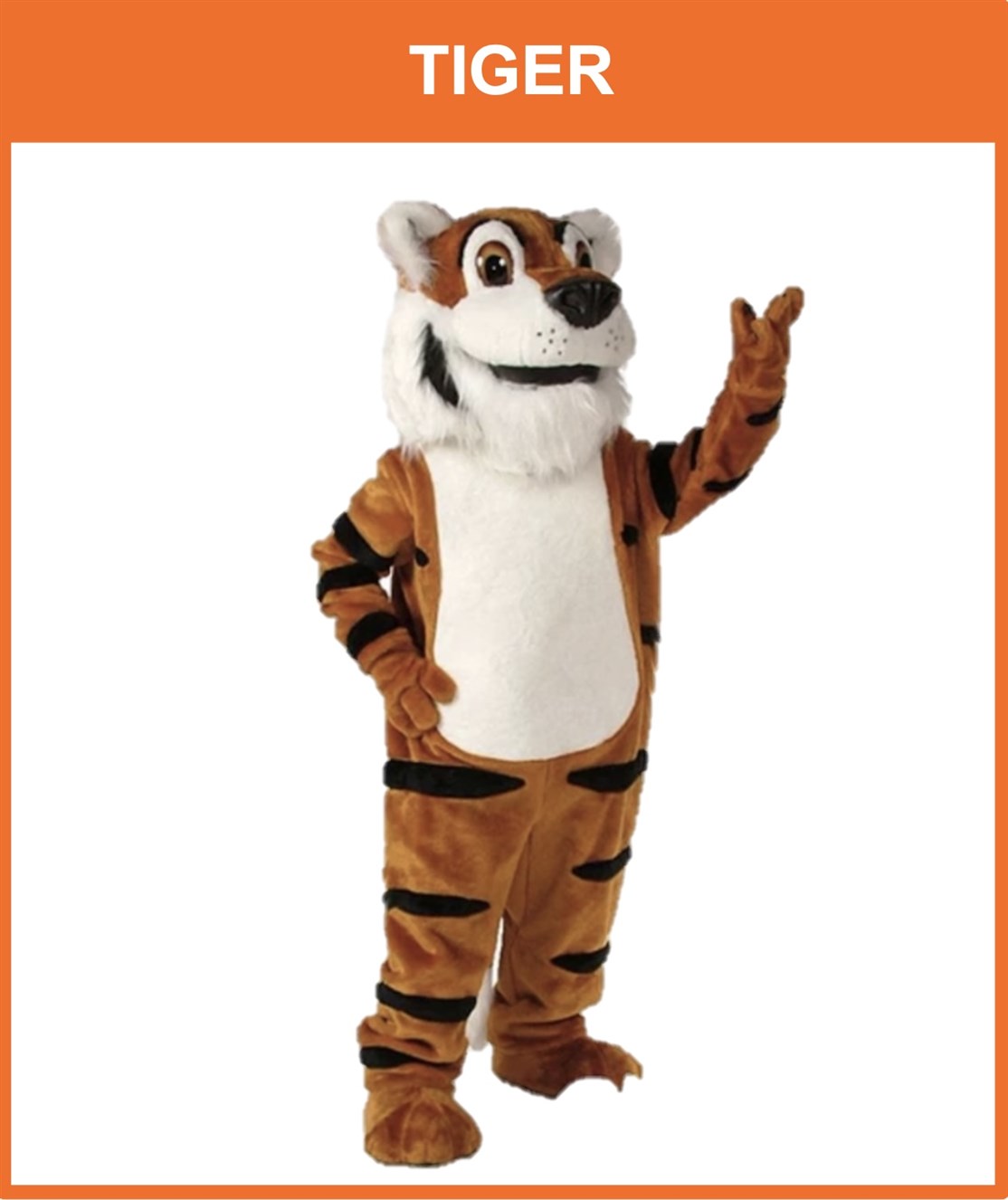 Kostume nr. 009
Tiger Tom
Professionelt maskot kostume
Lejepris kr. 2.500.- + moms og fragt
*