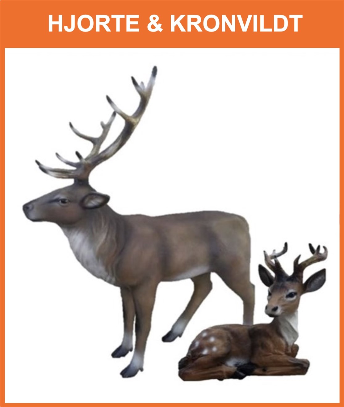 Vi tilbyder et væld af Dådyr, Hjorte & Kronvildt
Klik på billedet og se mere
*