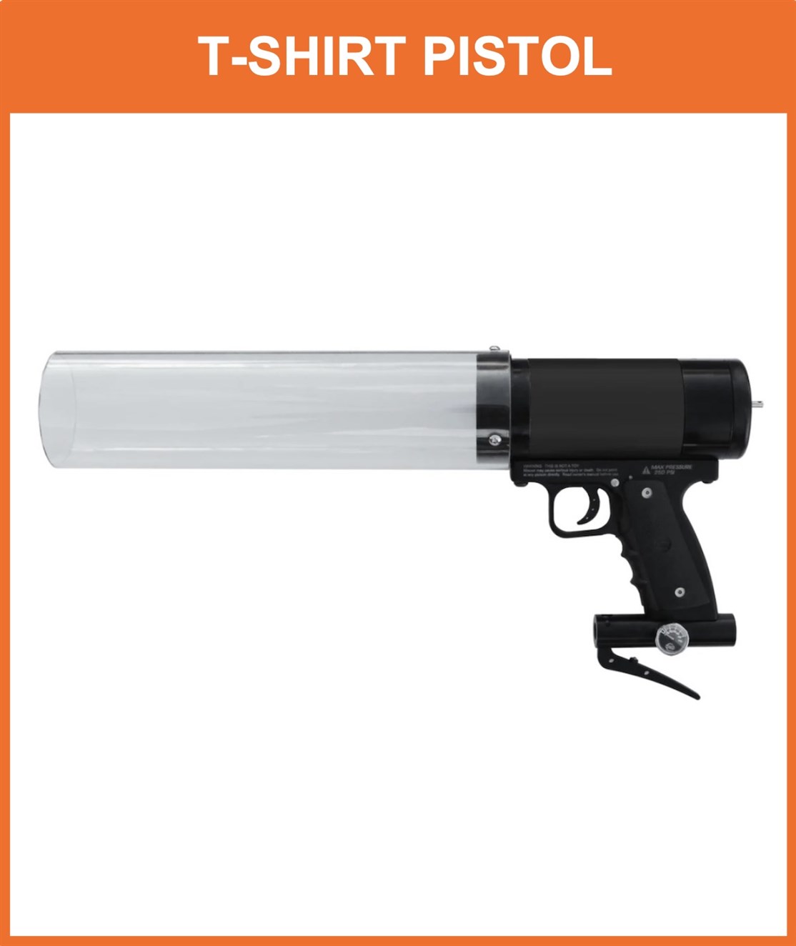 # 002
PROFESSIONEL T-SHIRT PISTOL
*