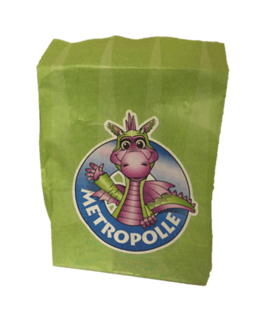 Børnepose med billede til giveaways