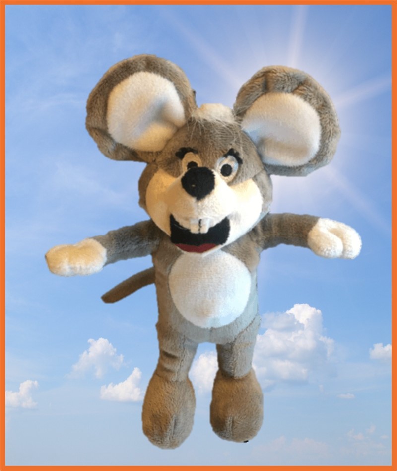 Sct. Mathias Centers maskot som bamse