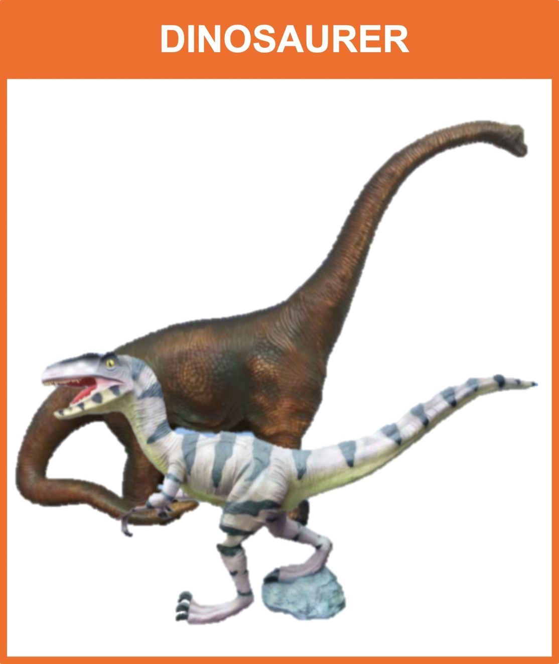 Dinosaurer
Lej livagtige glasfiber dinosaurer  
Klik på billedet og se mere
*