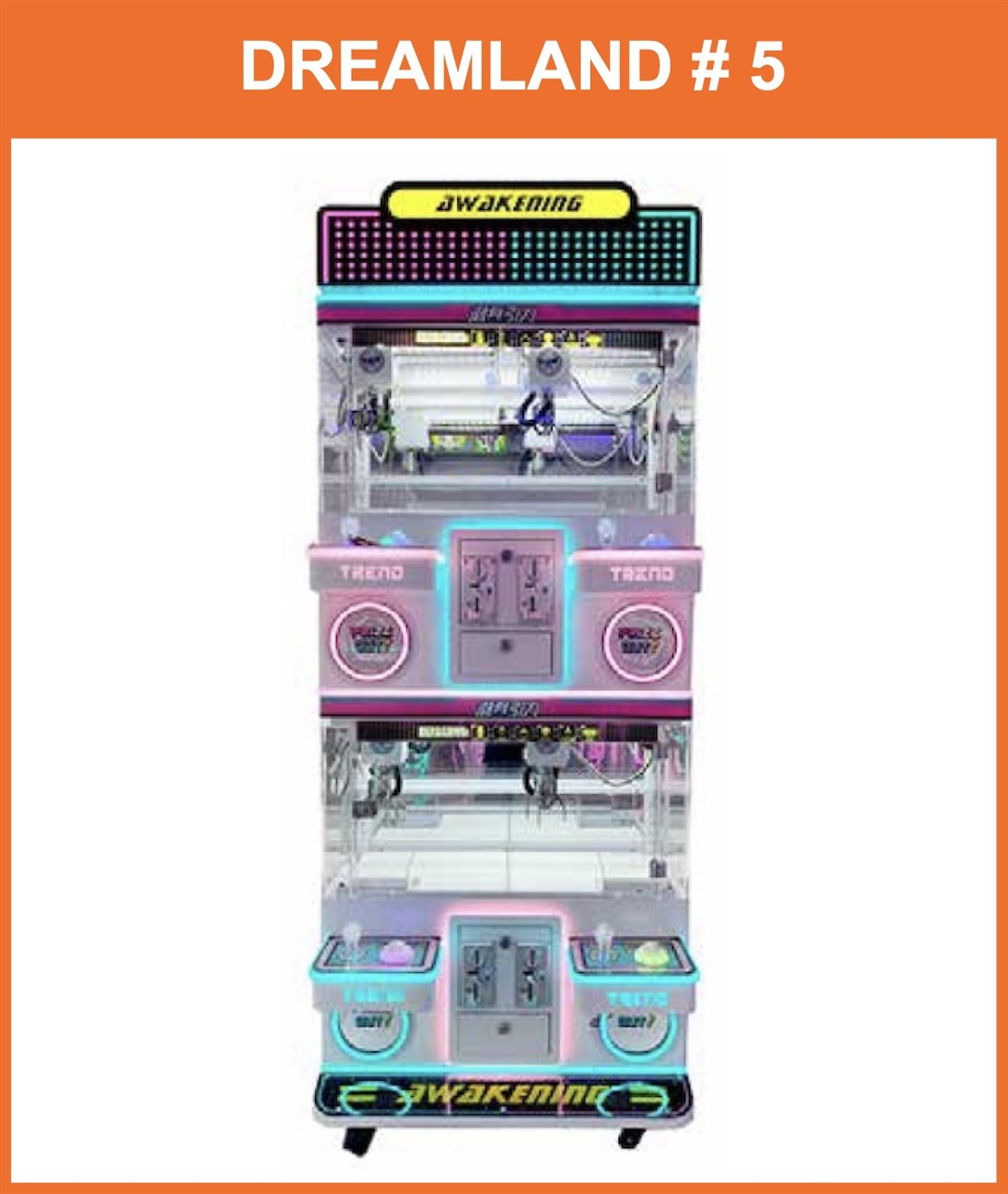 DREAMLAND 5
4 bamsekraner i en maskine til billig pris
Klik på billedet og se mere
*