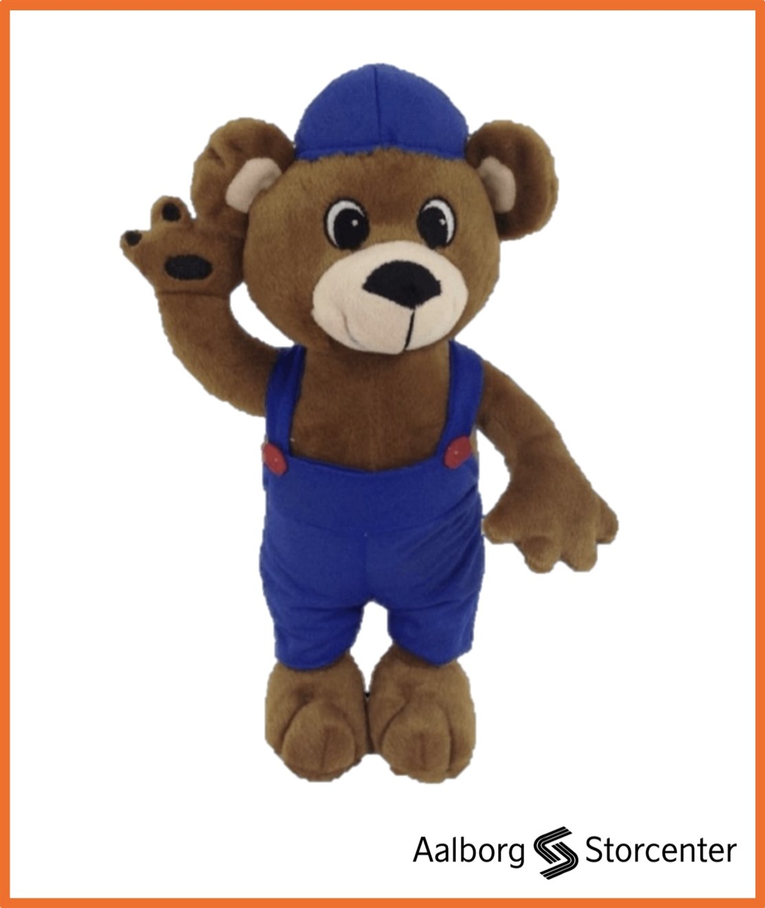 Maskot bamsen Buller produceret til
AALBORG STORCENTER
*