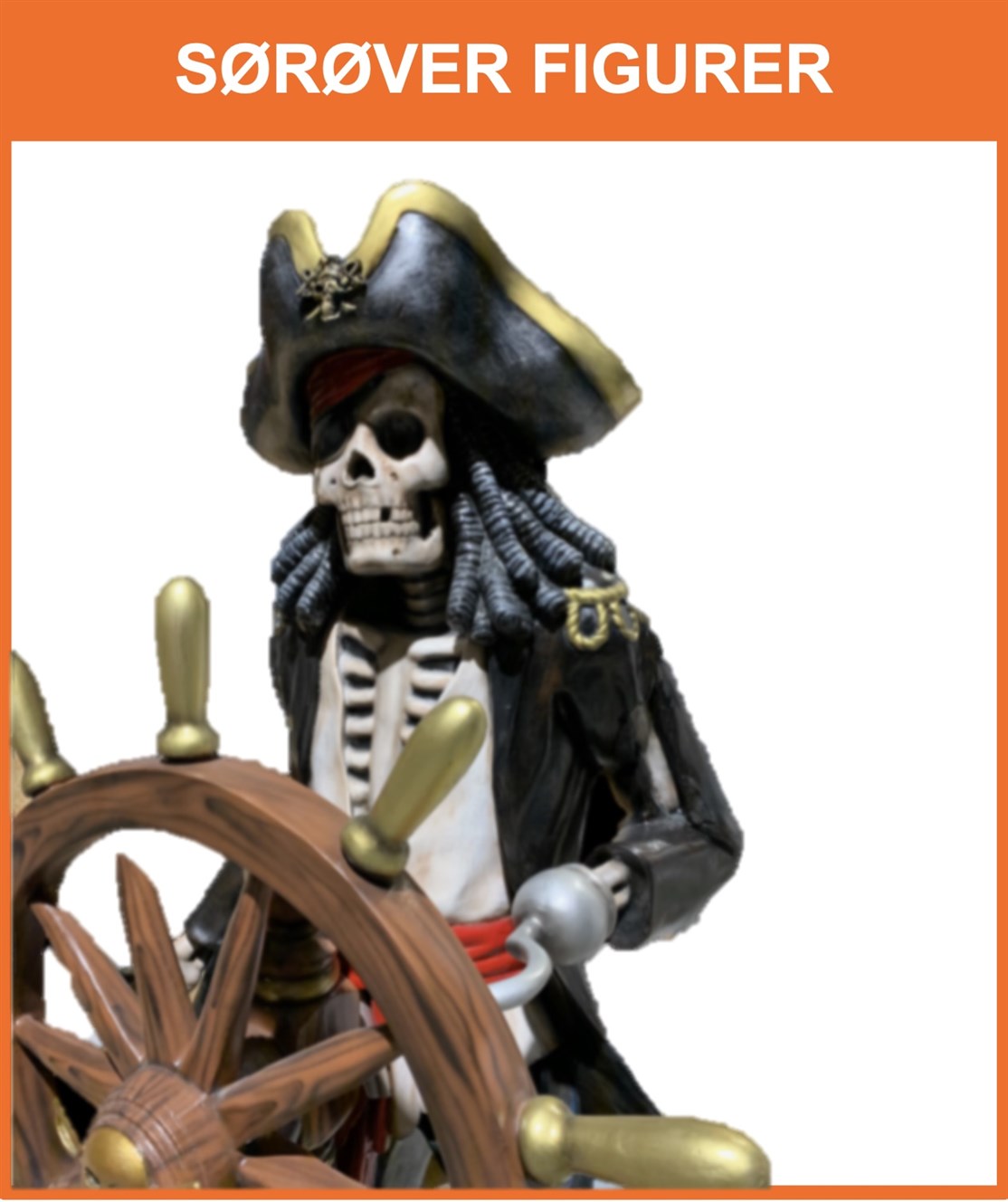 Vi tilbyder et væld af flotte og livagtige sørøver og pirat figurer i glasfiber m.m.
*
