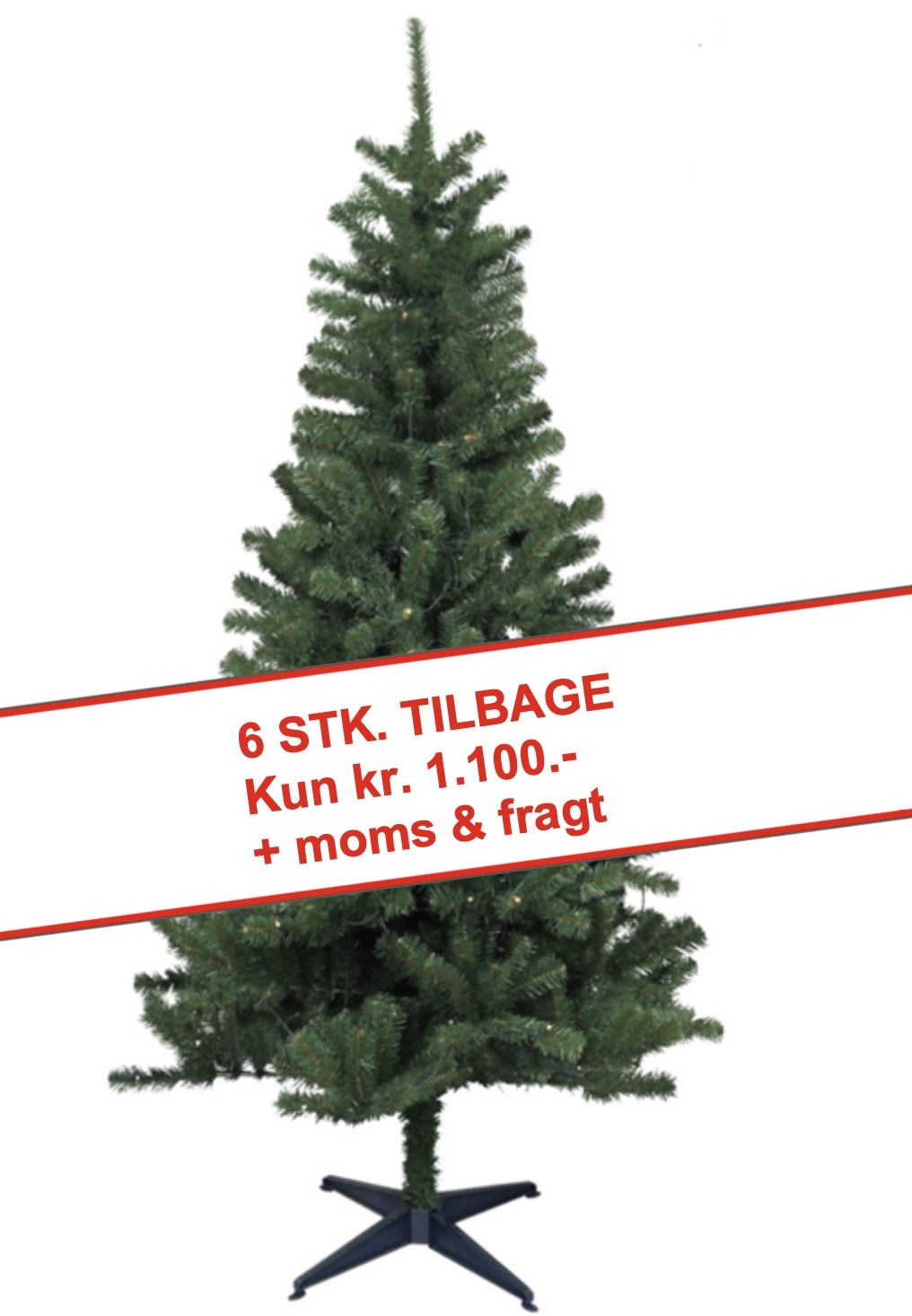 Copenhagen 210 cm.- Højde 210 cm.
- 180 led lys
- 766 grenspidser
- Varmt og hyggeligt hvidt lys
- 2 meter strøm kabel
- Pvc fod
- Håndlavet
Flot juletræ som giver julestemning med flot og varmt hvidt lys og som ikke kræver rengøring af nedfaldende nåle og et langtids og økologisk juletræ som holder og kan bruges år efter år.
*