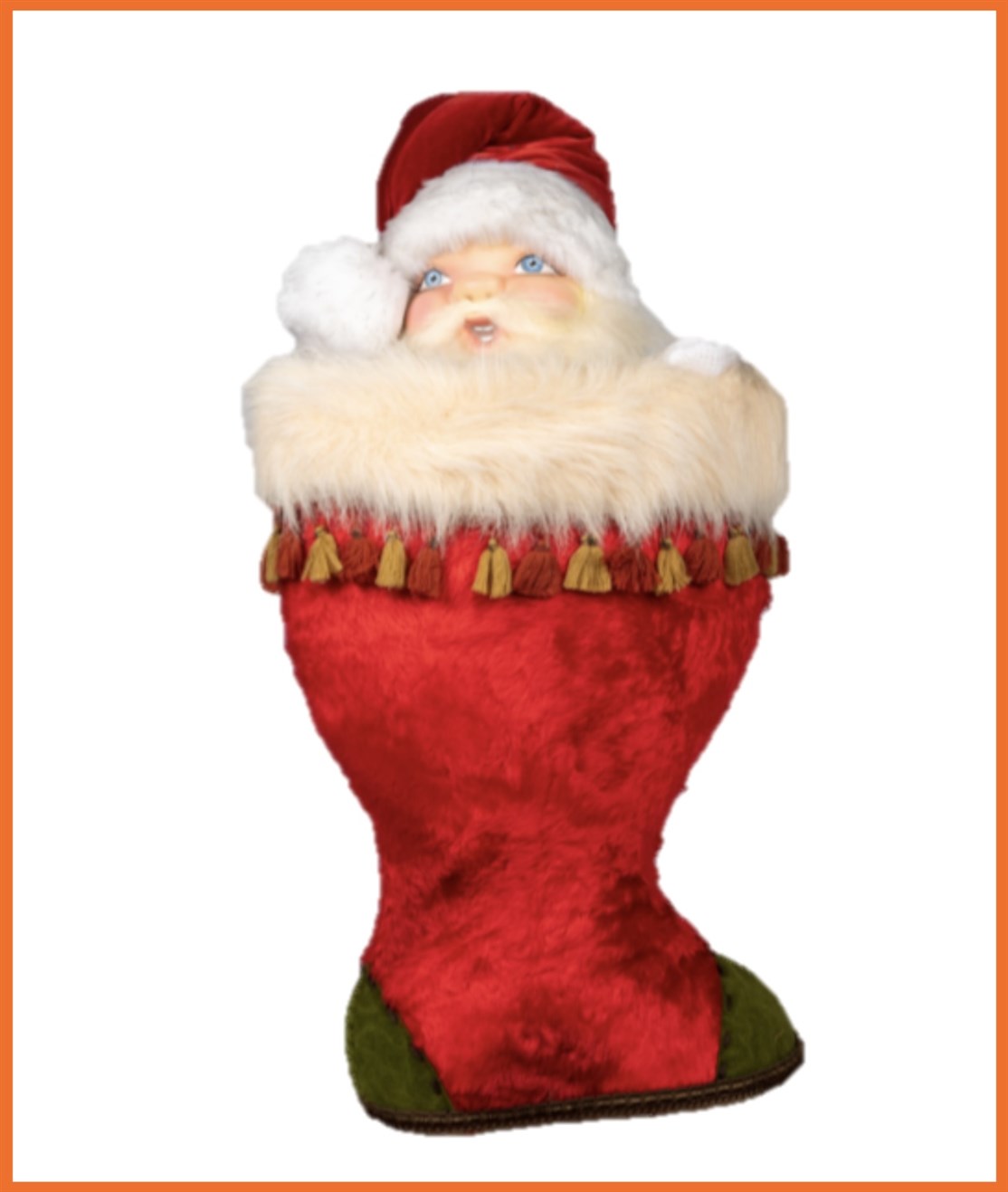 Mekanisk Nisse
Nisse i støvle bevæger sig op/ned m.m.
Størrelse: 100 x 40 cm.
Strøm: 230.V (Alm. netstik)
Pris kr. 4.800.- + moms & fragt
*