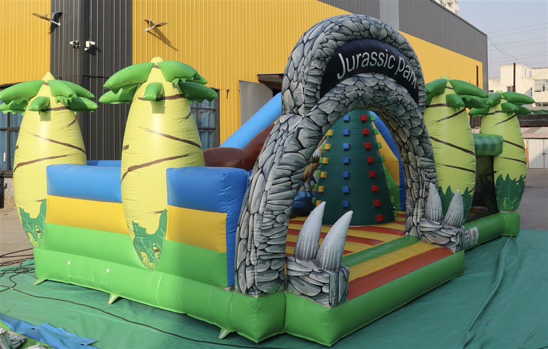 Jurassic Park Legeland 2 set fra venstre side
*