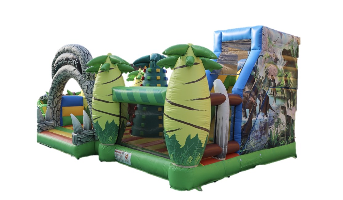 JURASSIC PARK HOPPEBORG, SLIDE & LEGELAND
Set fra højre side
*