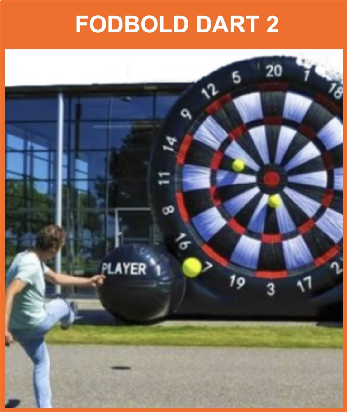 Fodbold Dart XL
Klik på billedet og se mere
*