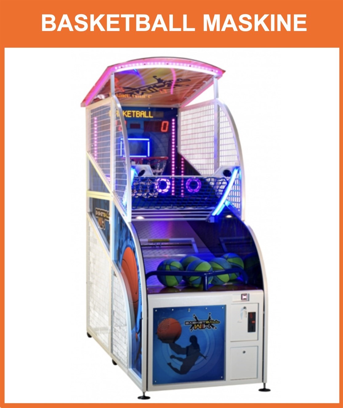 Salg af Basket Ball maskiner
- Klik på billedet og se mere ..
*