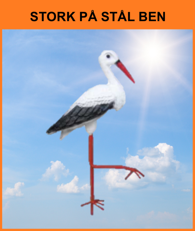 B 091 / A98
Klassisk Stork
Størrelse: 50 cm.