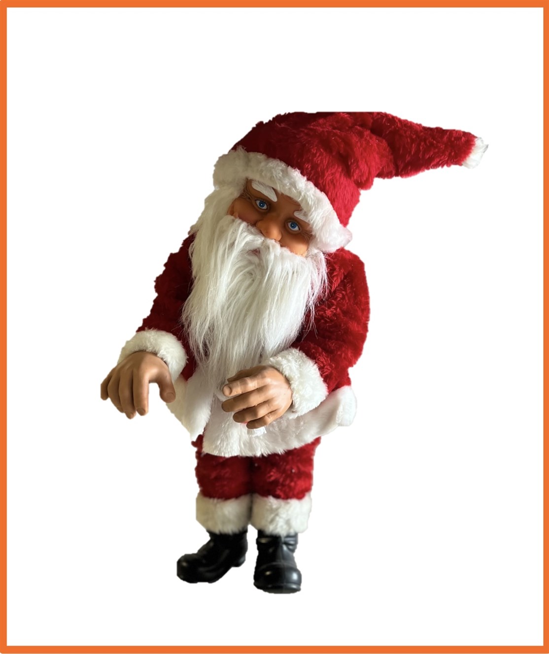 Mekanisk Jule Nisse
Til juleudstillinger
Størrelse: 50 cm.
Strøm: 230.V (Alm. netstik)
Pris kun kr. 3.900.- + moms & fragt
*