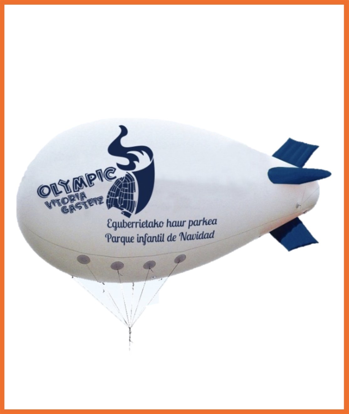 8 meter Zeppeliner ballon
*