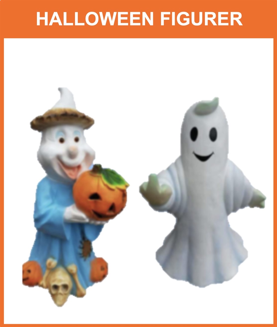 Græskar & Halloween figurer - klik på billedet
*