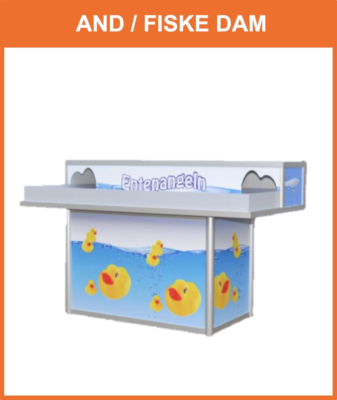 ANDE & FISKE DAM
Populær børne aktivitet til event & aktiviteter
Klik på billedet og se mere
*