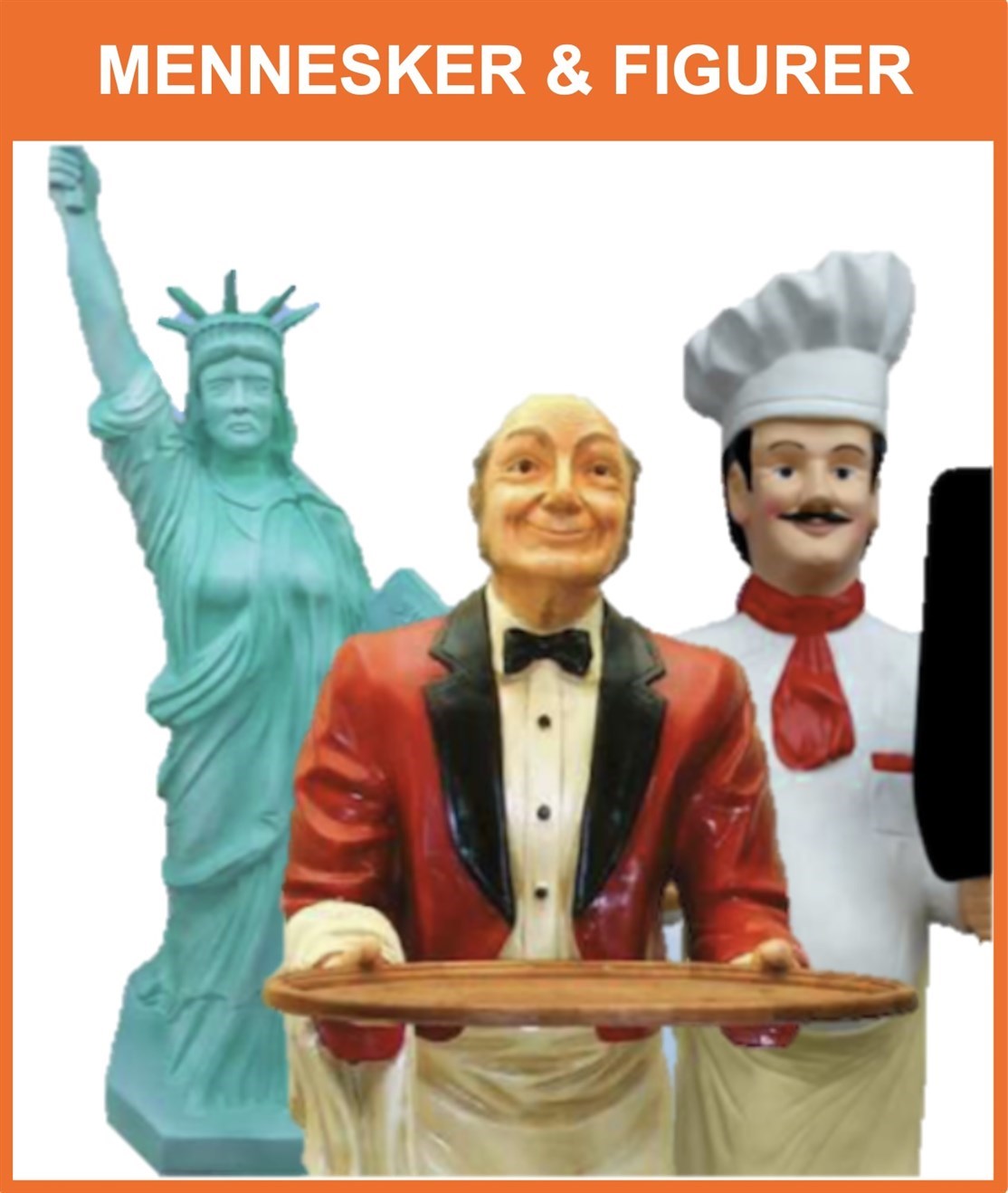 Jule dyr & figurer
Lej livagtige glasfiber julemand, dyr & figurer m.m. 
Klik på billedet og se mere
*