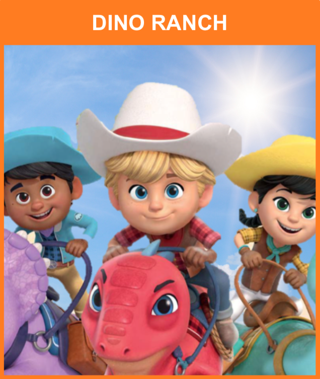 Live event med det nye og store HIT program DINO RANCH som kan ses på DR TV´s Ramasjang og Disney Chanel mfl.